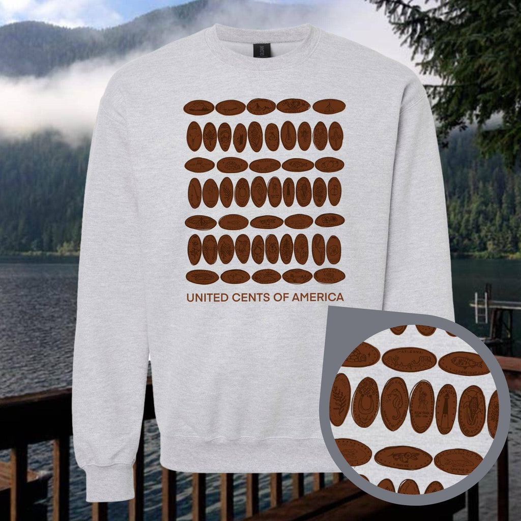 USA Pressed Penny United Cents of America Sweatshi