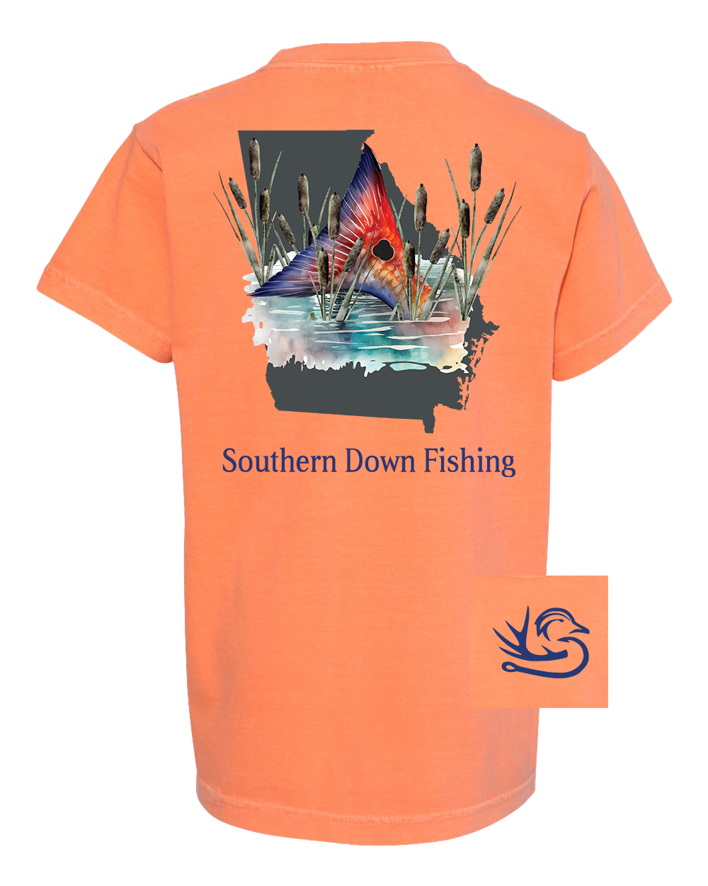 Georgia Redfish Youth Tee