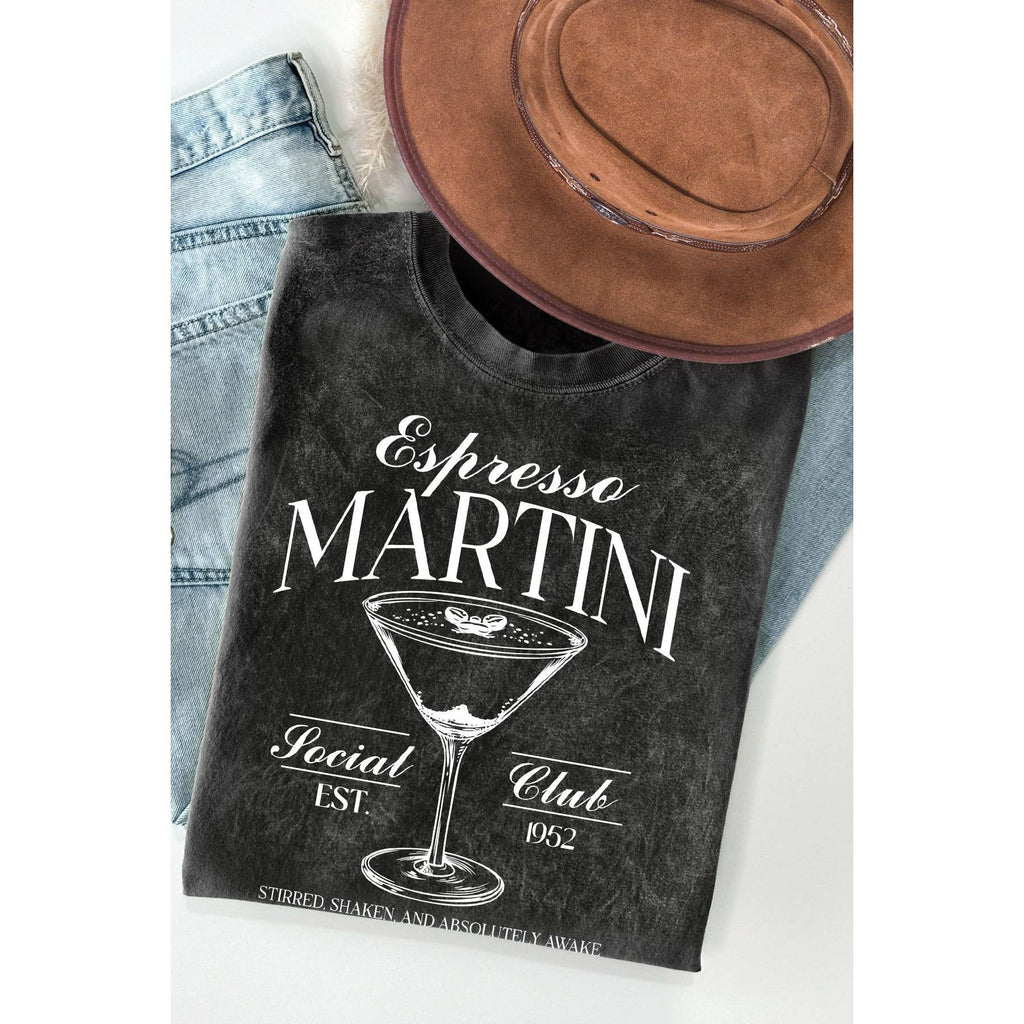Espresso Martini - Mineral Wash T