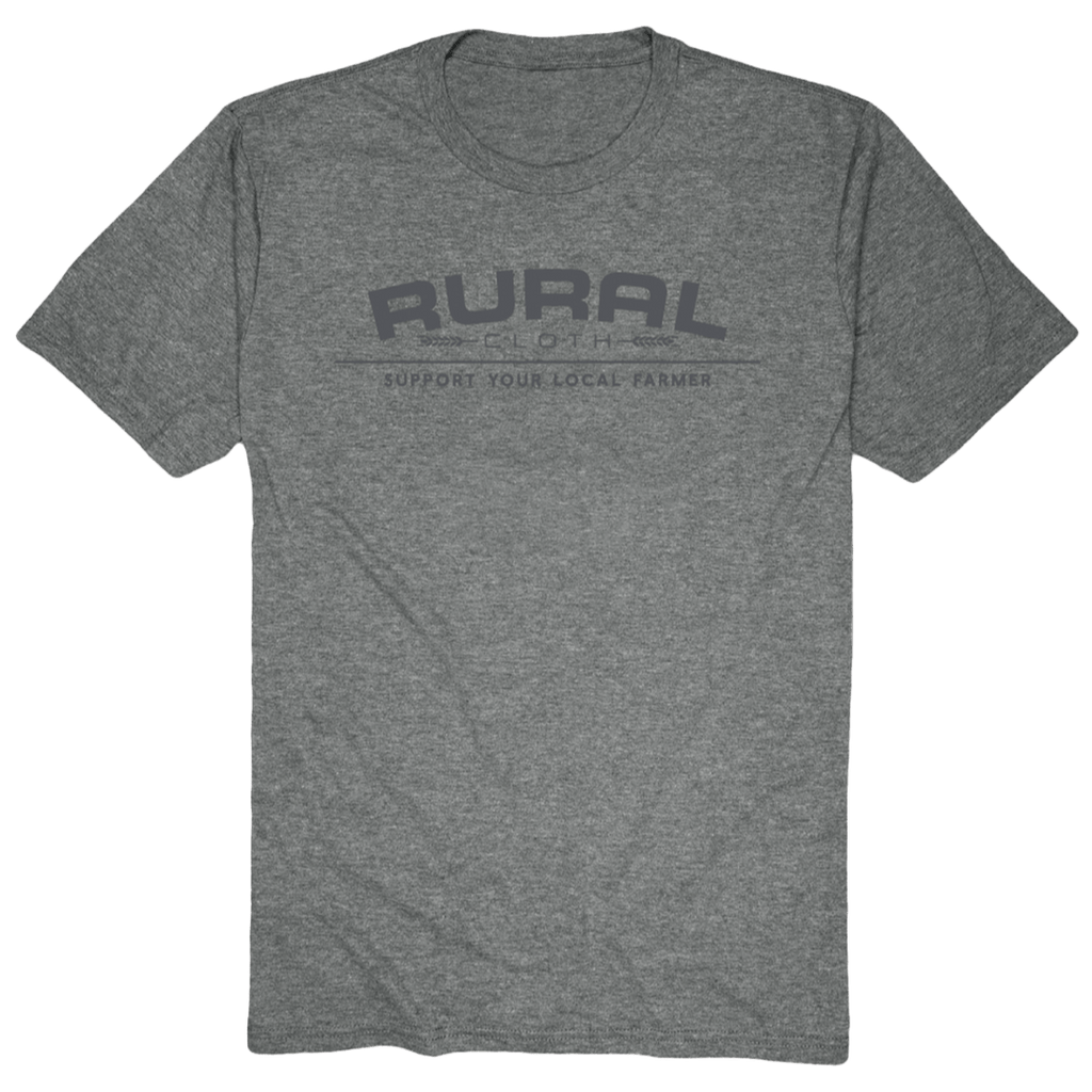 Support Tee-Heather Gray