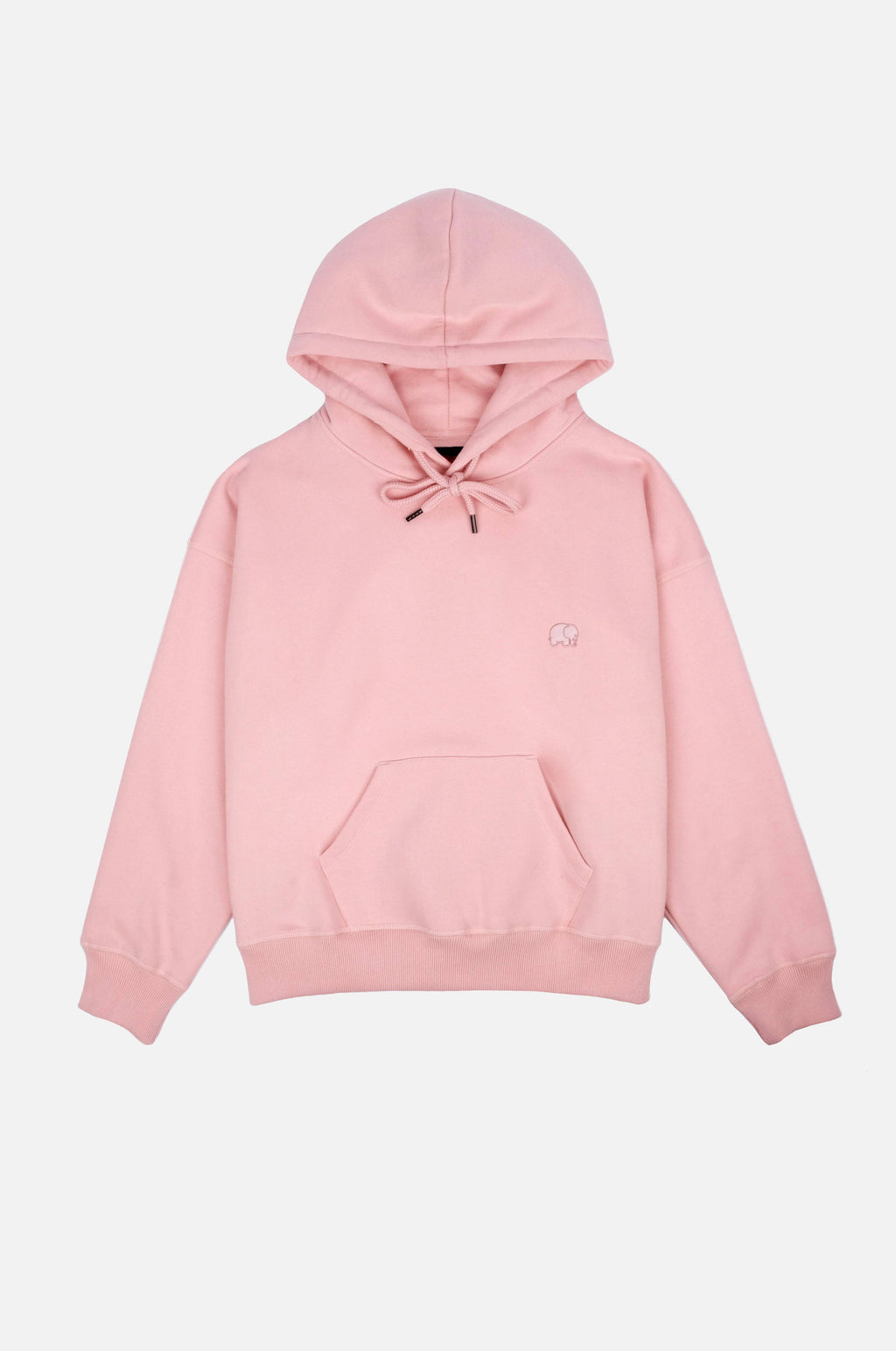Women's Organic Essential Oversized Hoodie Pale Pink