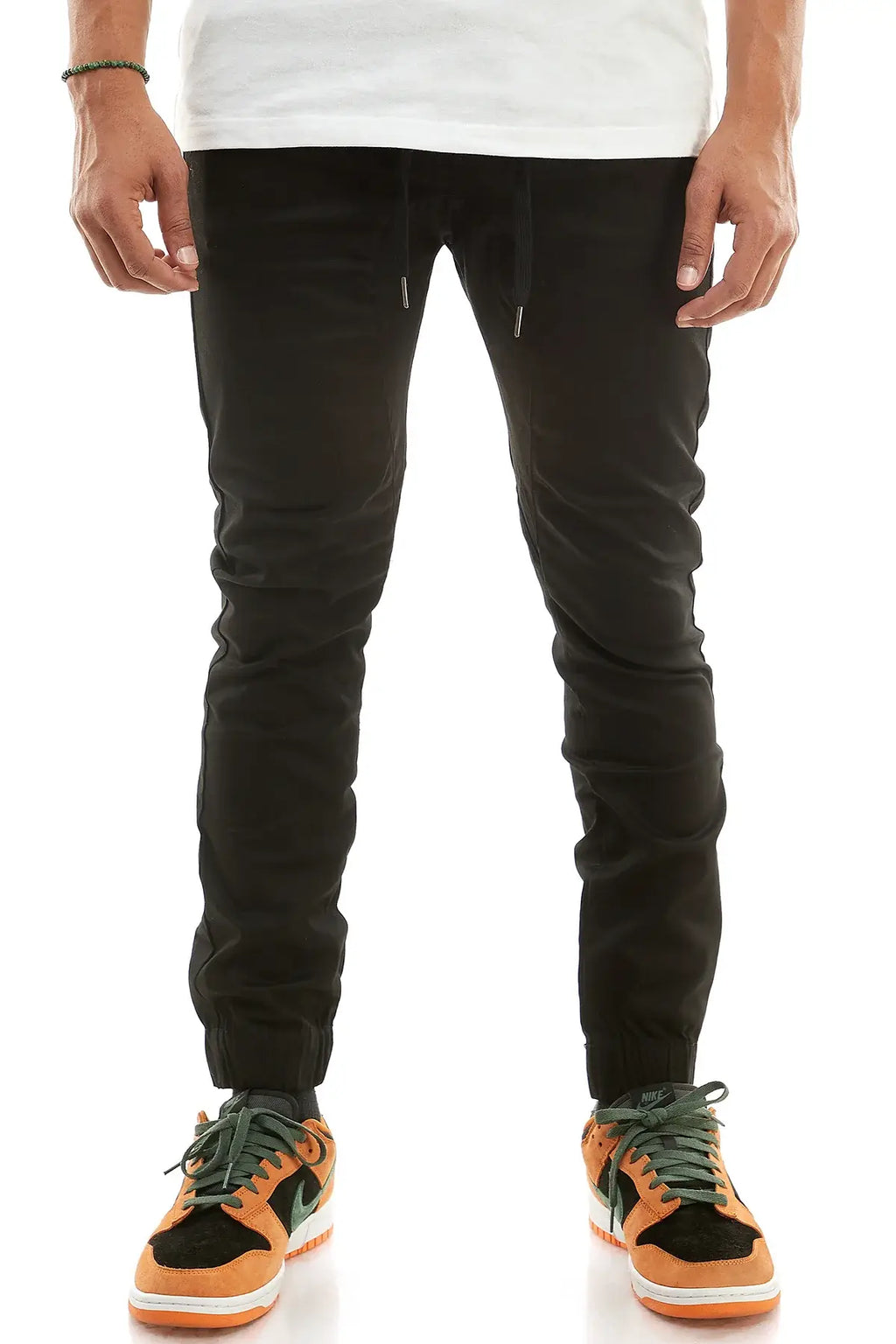 Drop Crotch Twill Joggers
