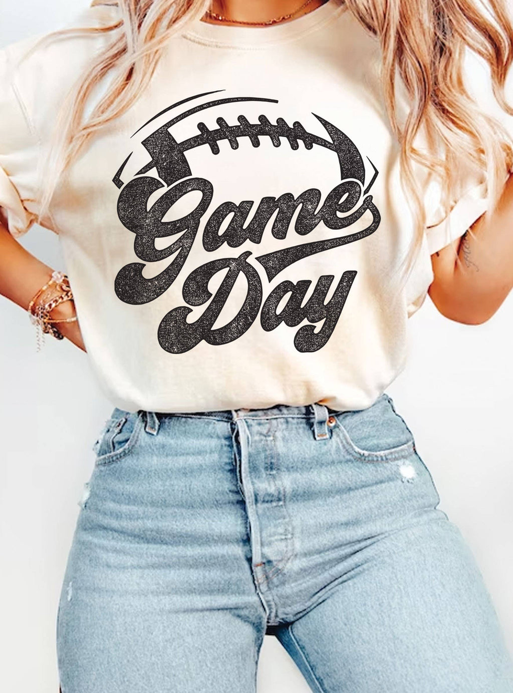 Game Day Football Graphic T Shirts
