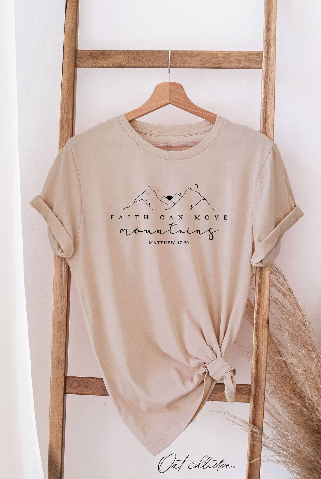 Faith Can Move Mountains Graphic T-Shirt