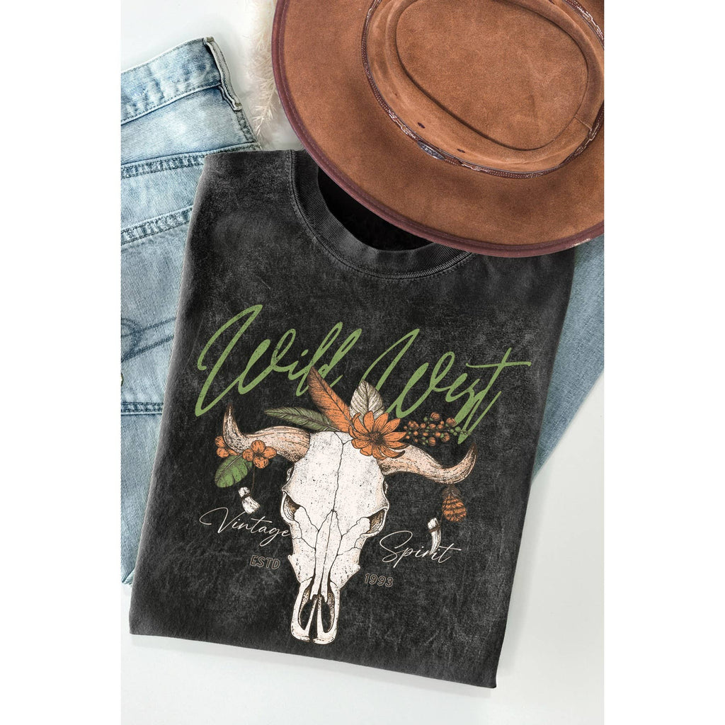 Wild West Mineral Wash T Shirt