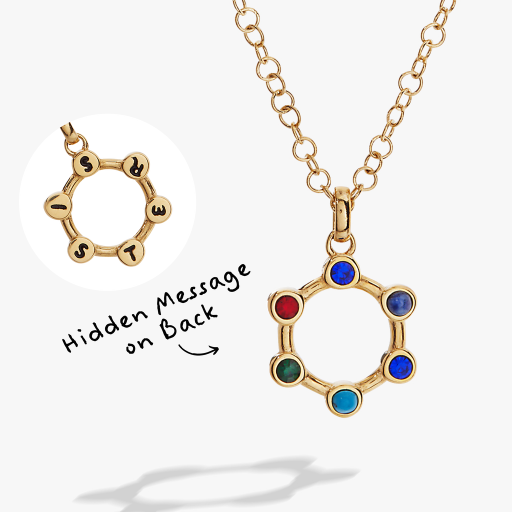 Sister Hidden Message Acrostic Necklace T-Shirts