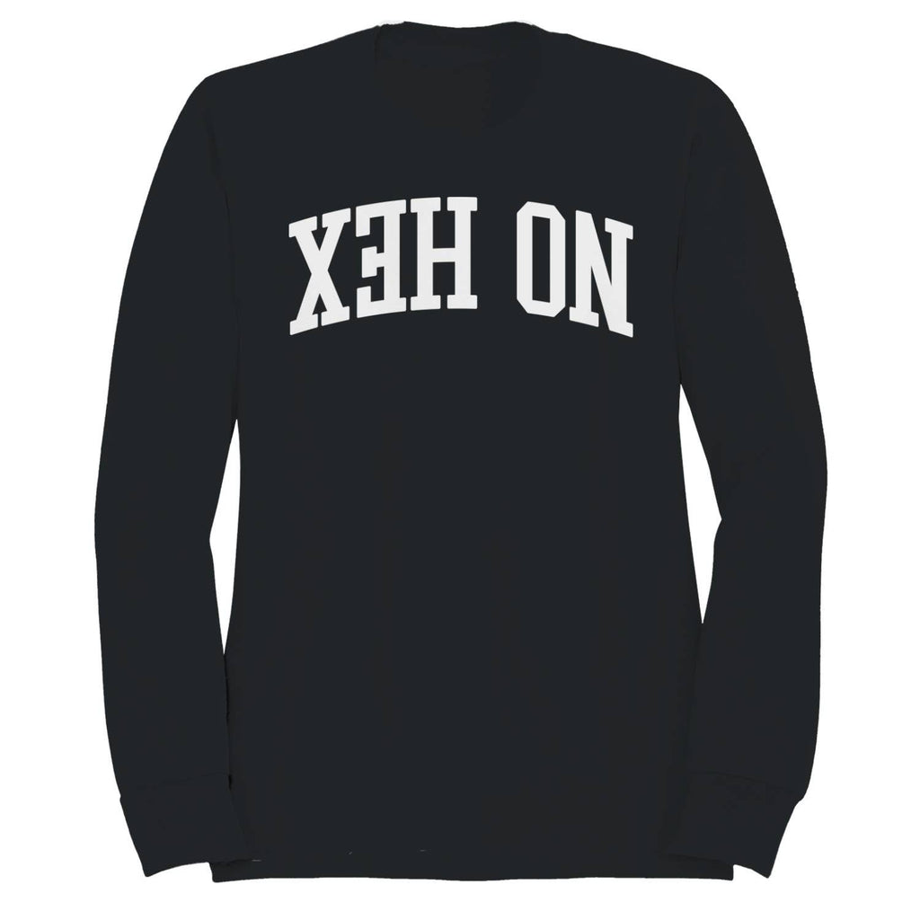 No Hex On Retro Bold Typography Men's Sweatshirt