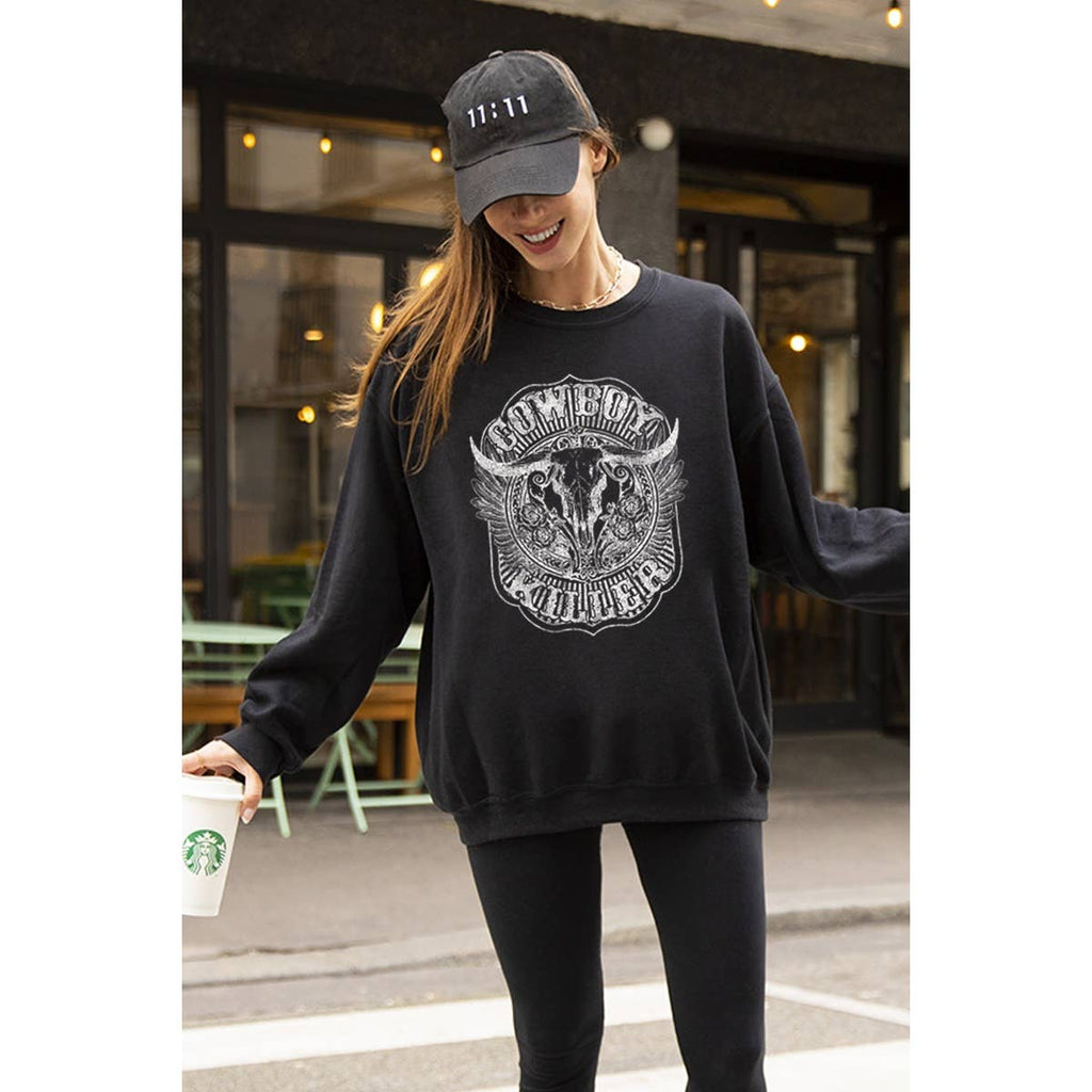Cowboy Killer  Graphic  Sweatshirts