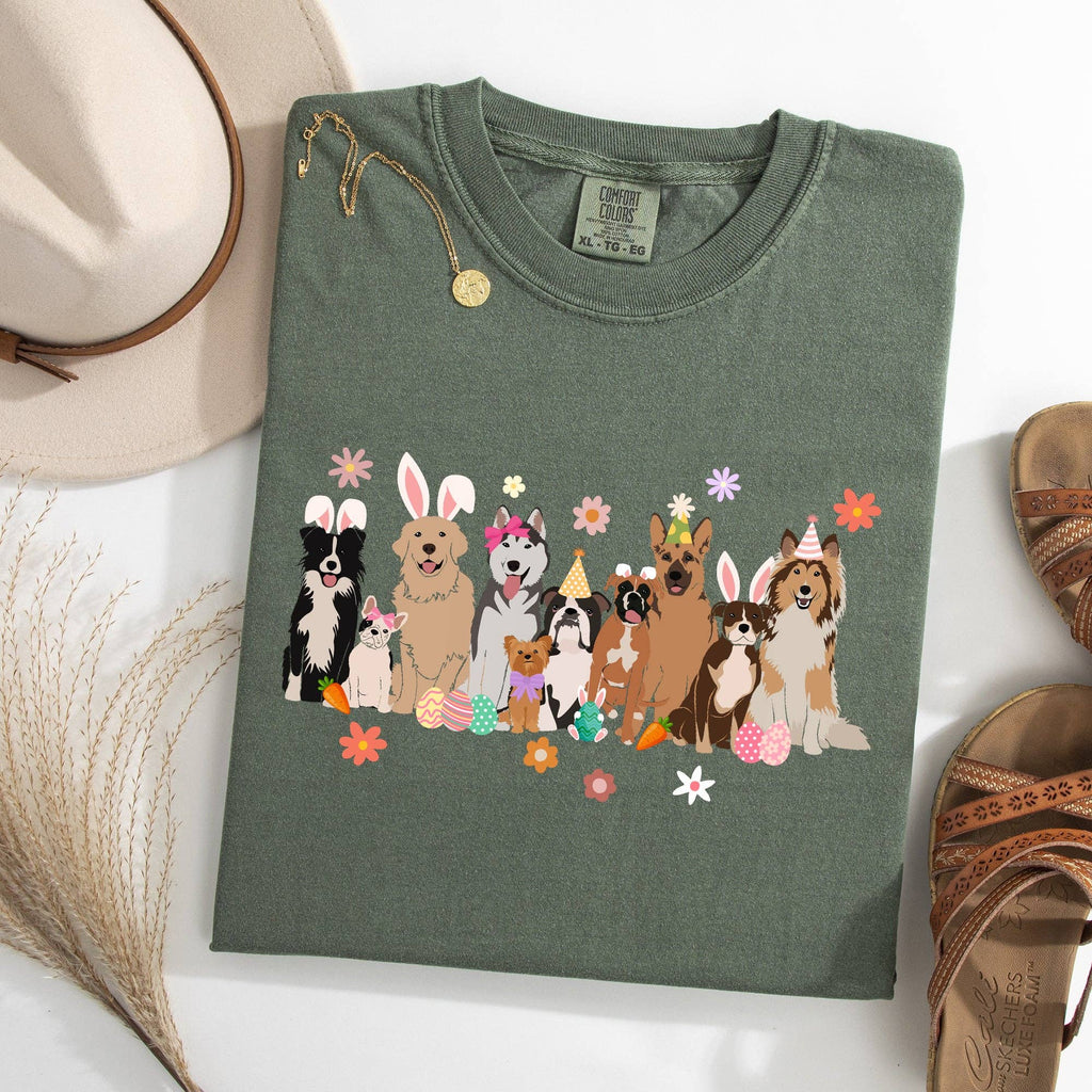 Adorable Dogs, Easter, Bunny, Jesus, Rabbit, Holiday Tshirt