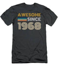 Awesome Since 1968 Funny Tee  Retro Vintage Tshirt T-Shirt