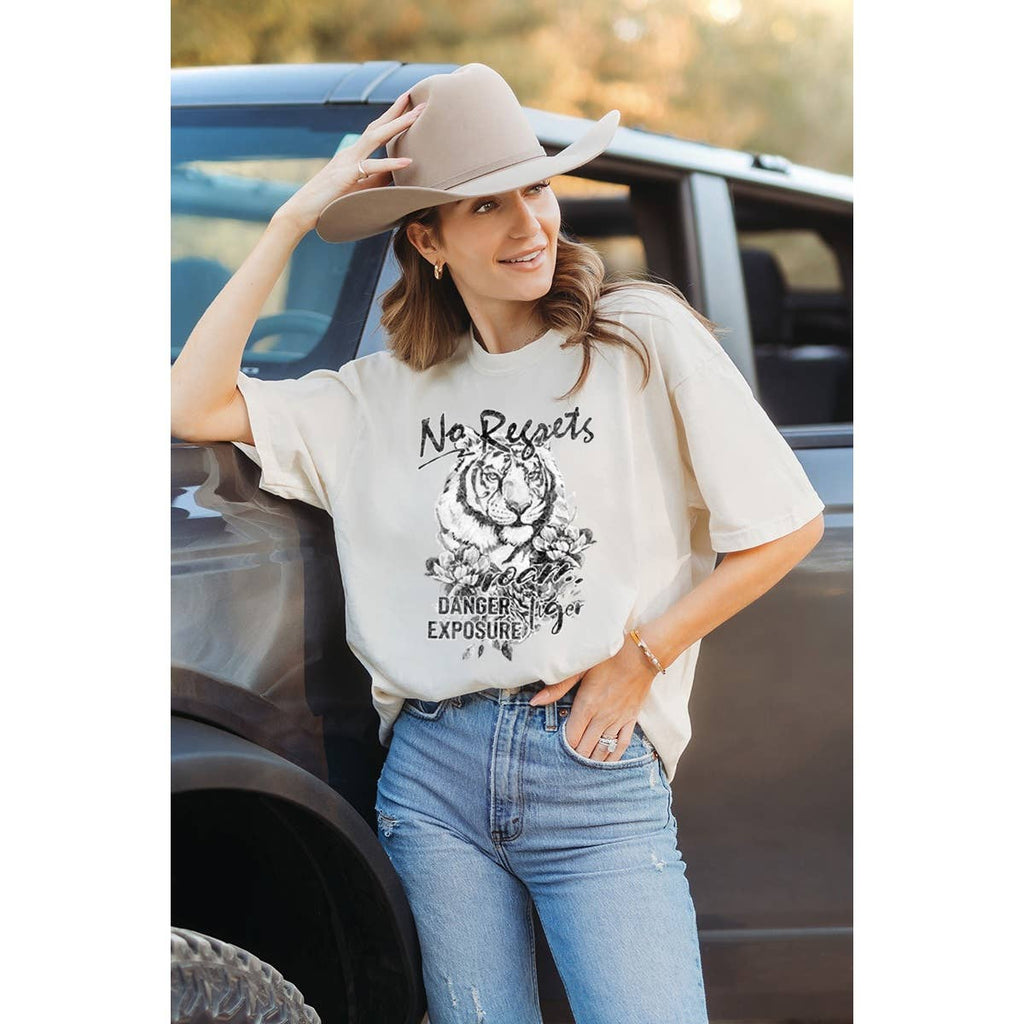 No Regrets Graphic Graphic  Tee