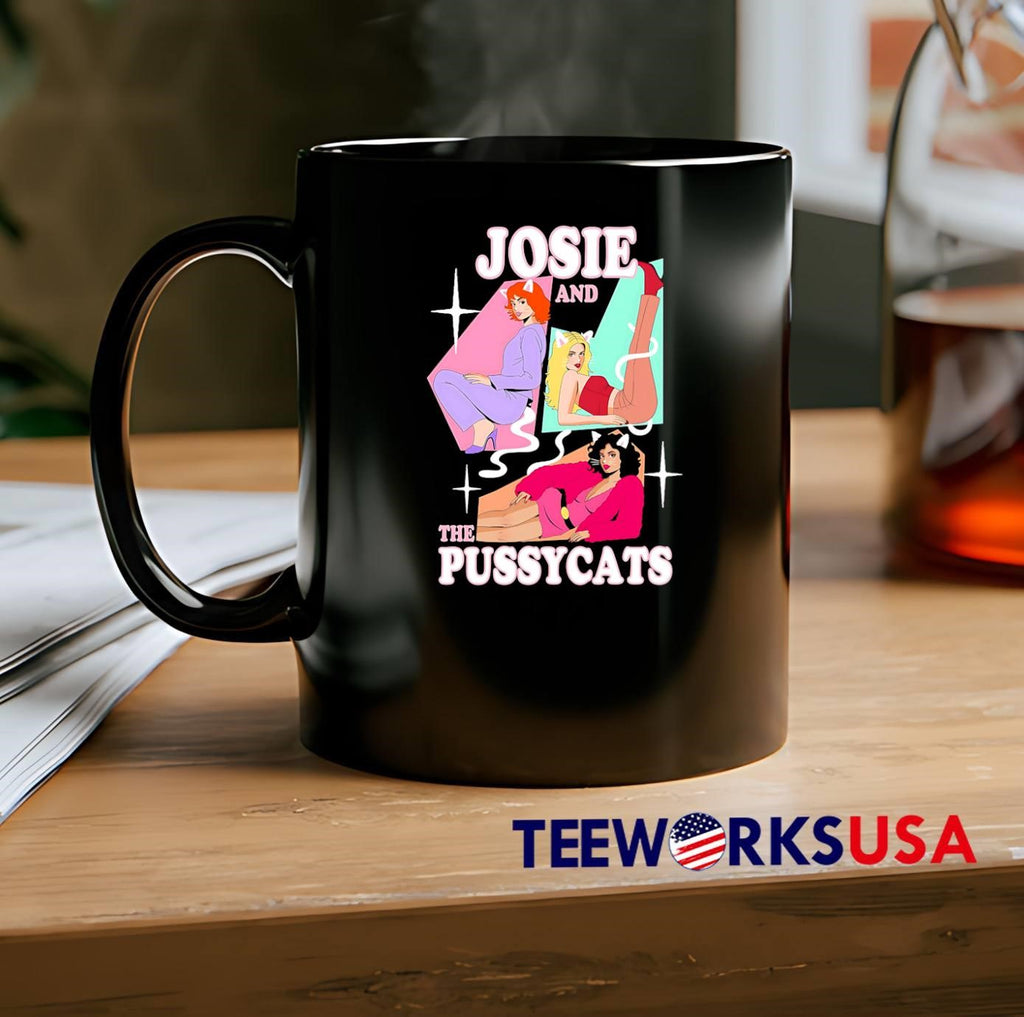 Pop Culture Fan Apparel Josie and the Pussycats Characters T-Shirt