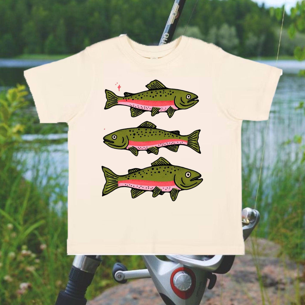 Kids & Youth Trout Fishing Shirt