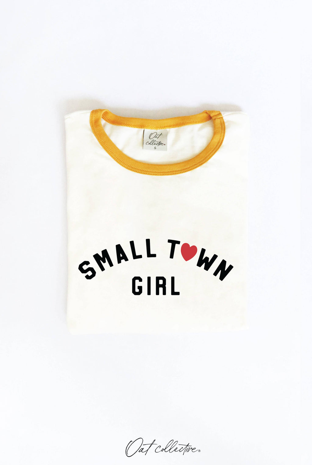 Small Town Girl Ringer Graphic Top