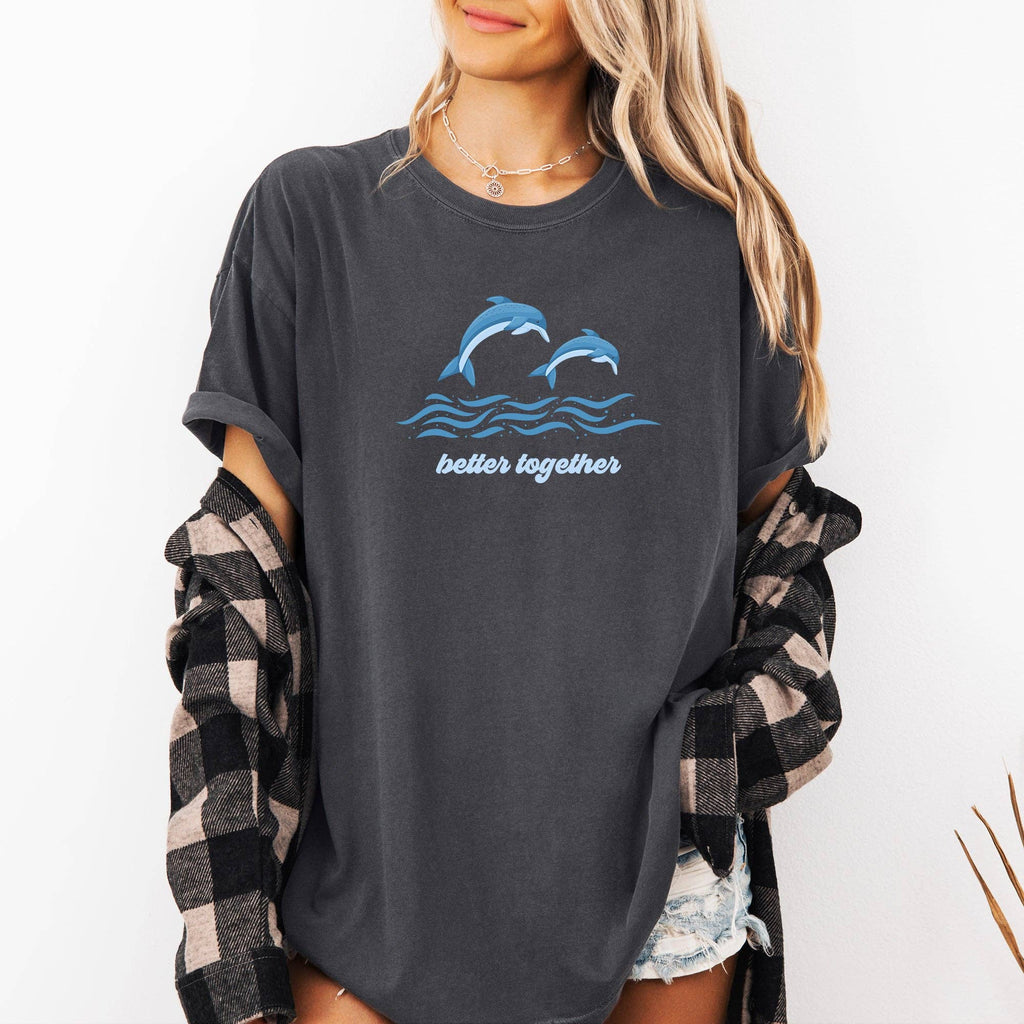 Better Together, Dolphinsbeach, Summer, Ocean Sea T-Shirt