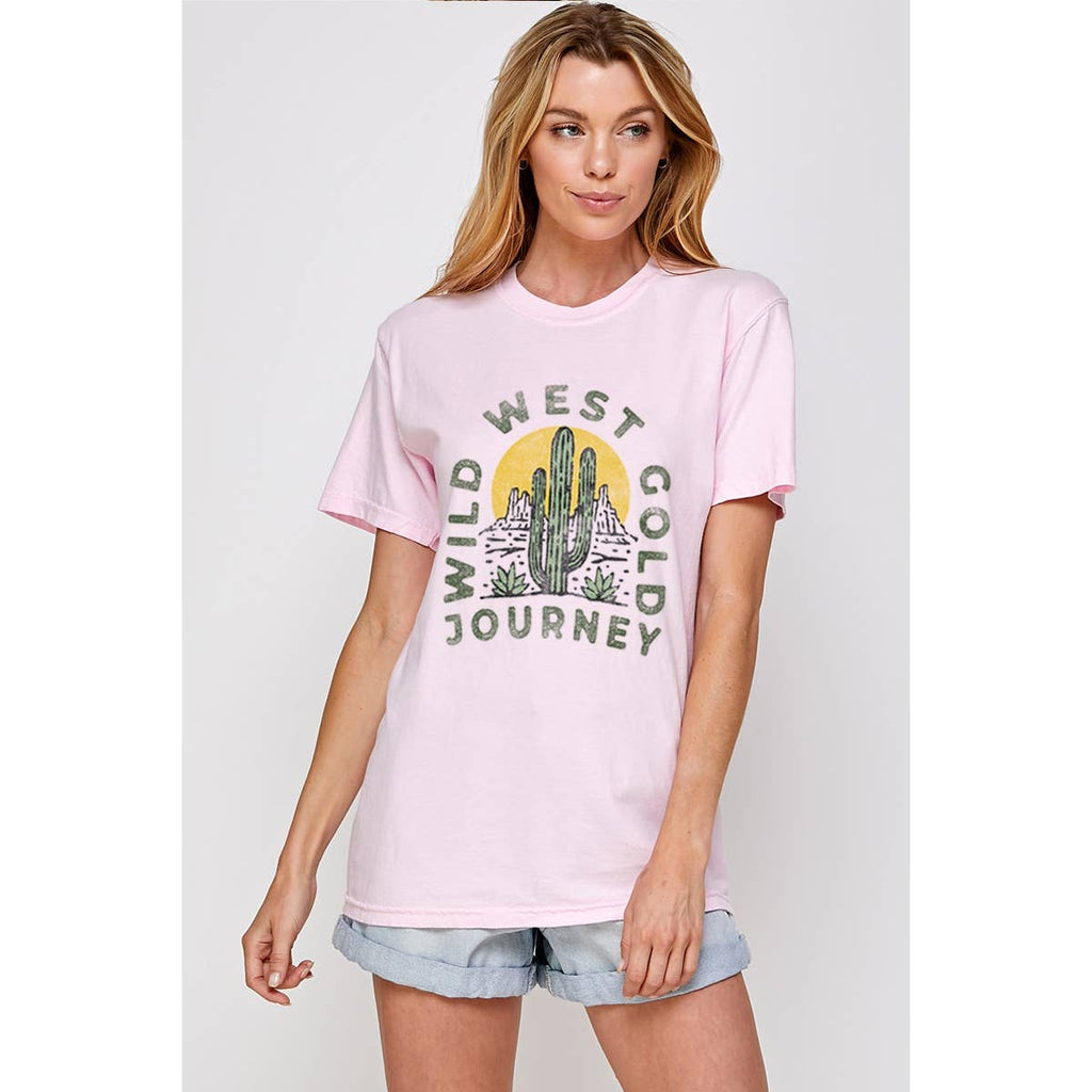 Wild West Gold Journey Graphic  Tee