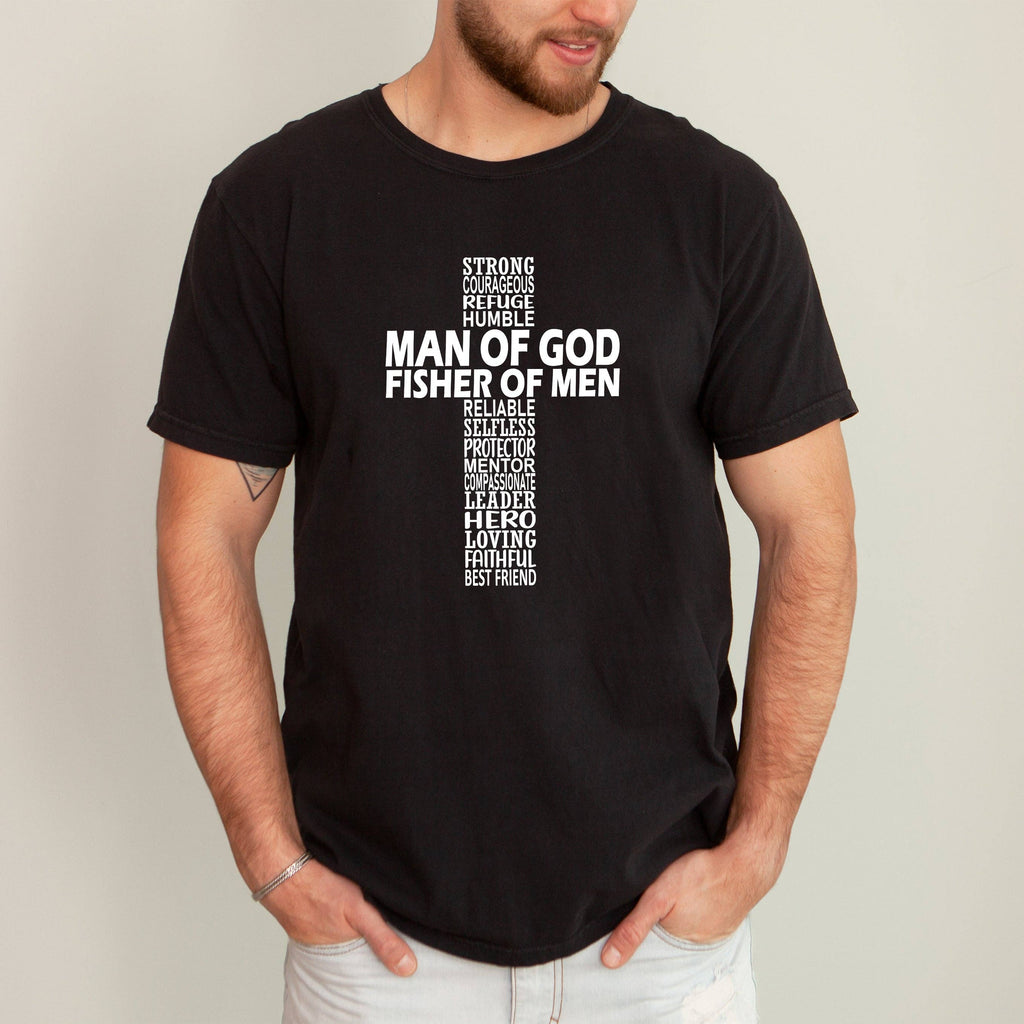 Man of God, Fisher of Men, Gospel, Jesus, Christian Tshirt