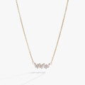 Crystal Baguette Bar Necklace T-Shirts