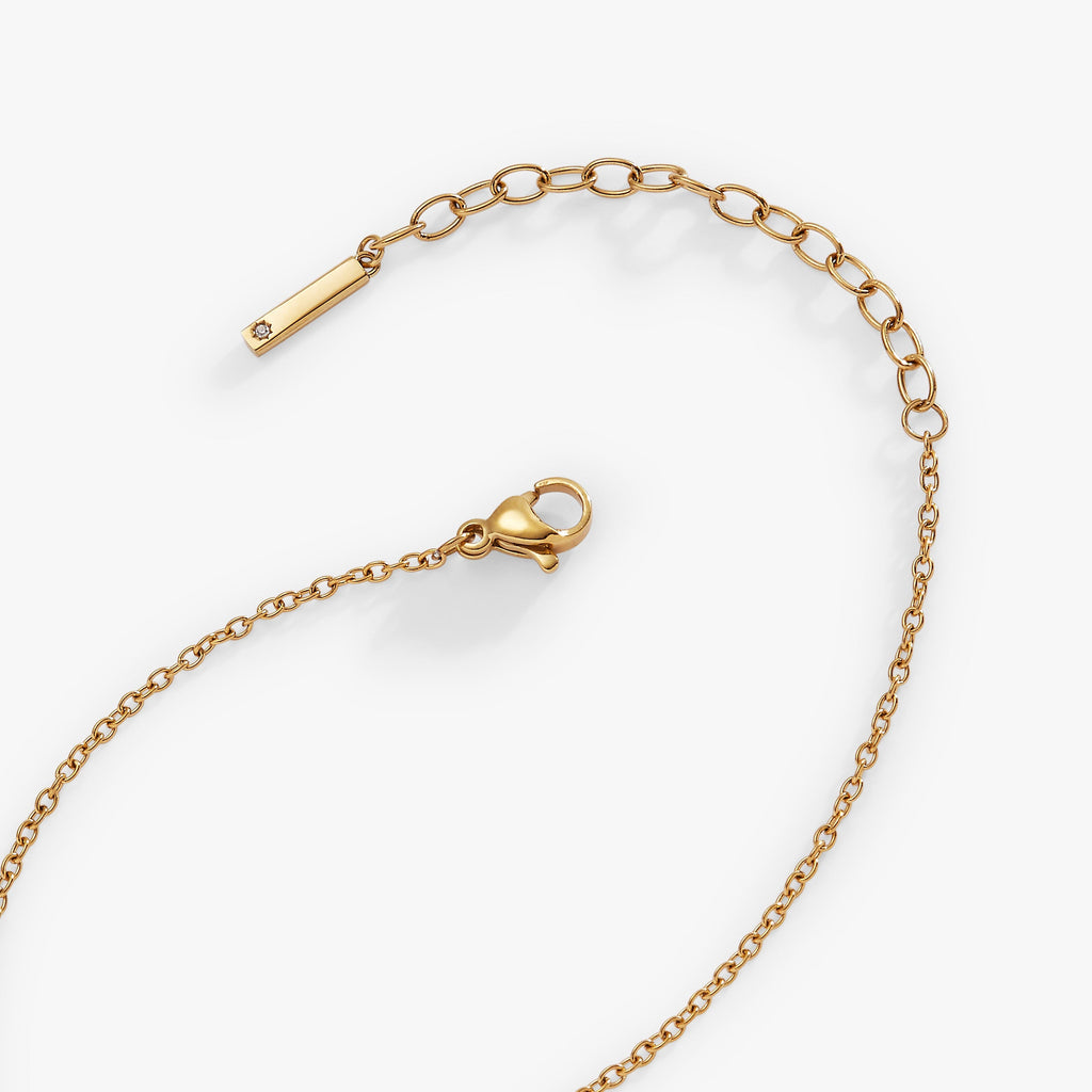 Crystal Baguette Bar Necklace T-Shirts