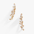 Crystal Baguette Crawler Earrings T-Shirts