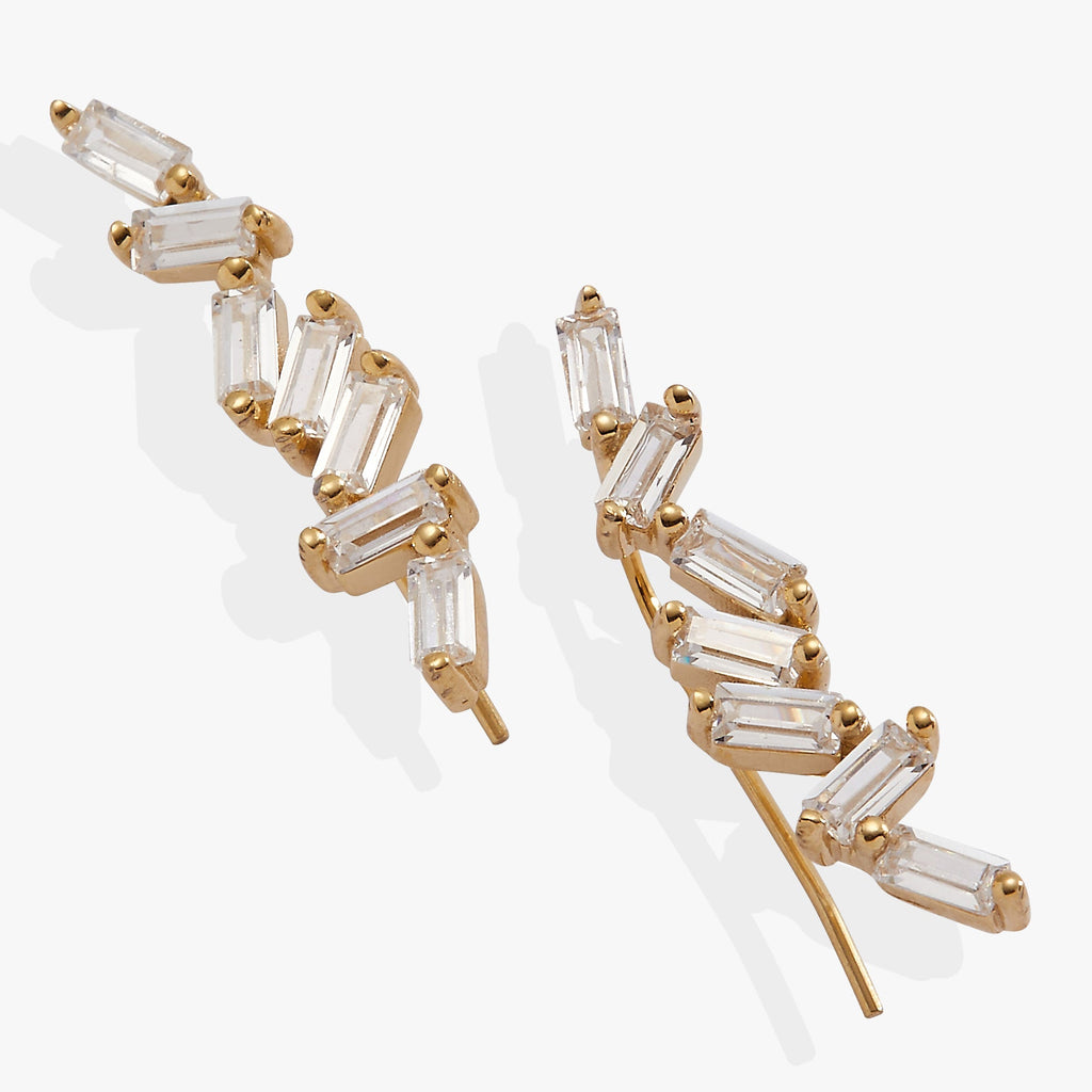 Crystal Baguette Crawler Earrings T-Shirts