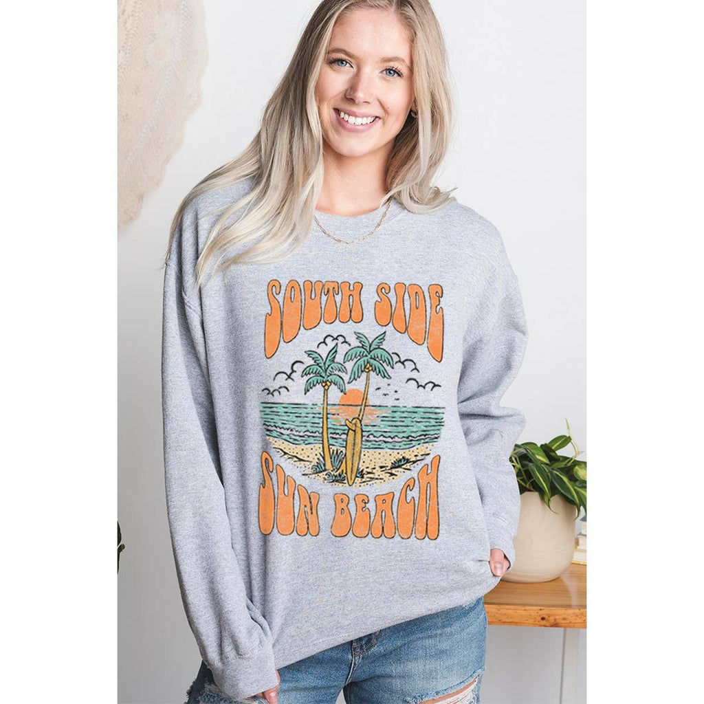 Southside Sun Beach Vintage Graphic Sweatshirts