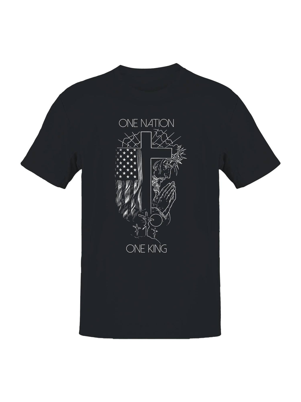 One Nation One King Tribute Art Men's T-Shirt
