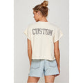 Custom Vintage Graphic Crop Top