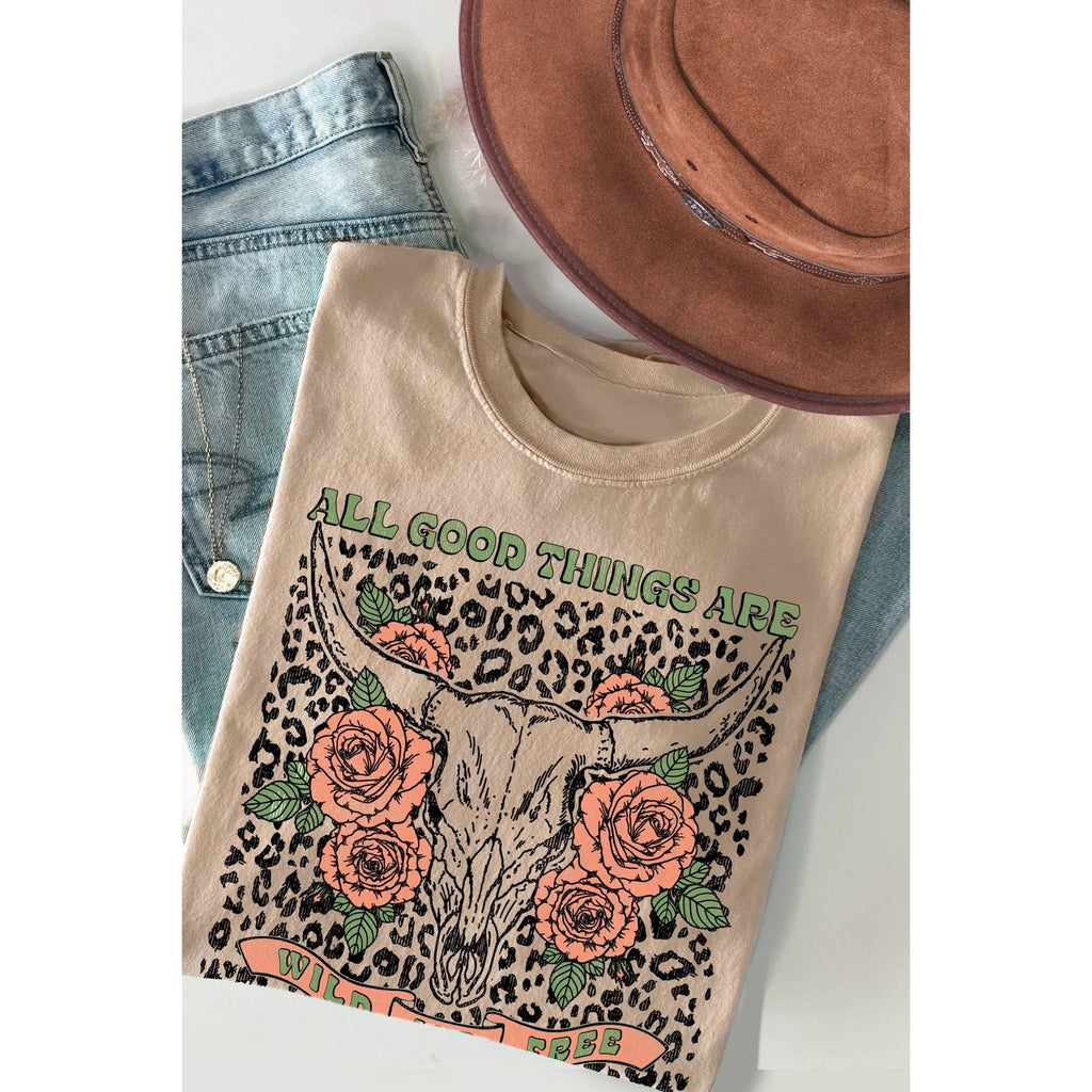 All Good Things Are Wild and Free- Short Sleeve Tee