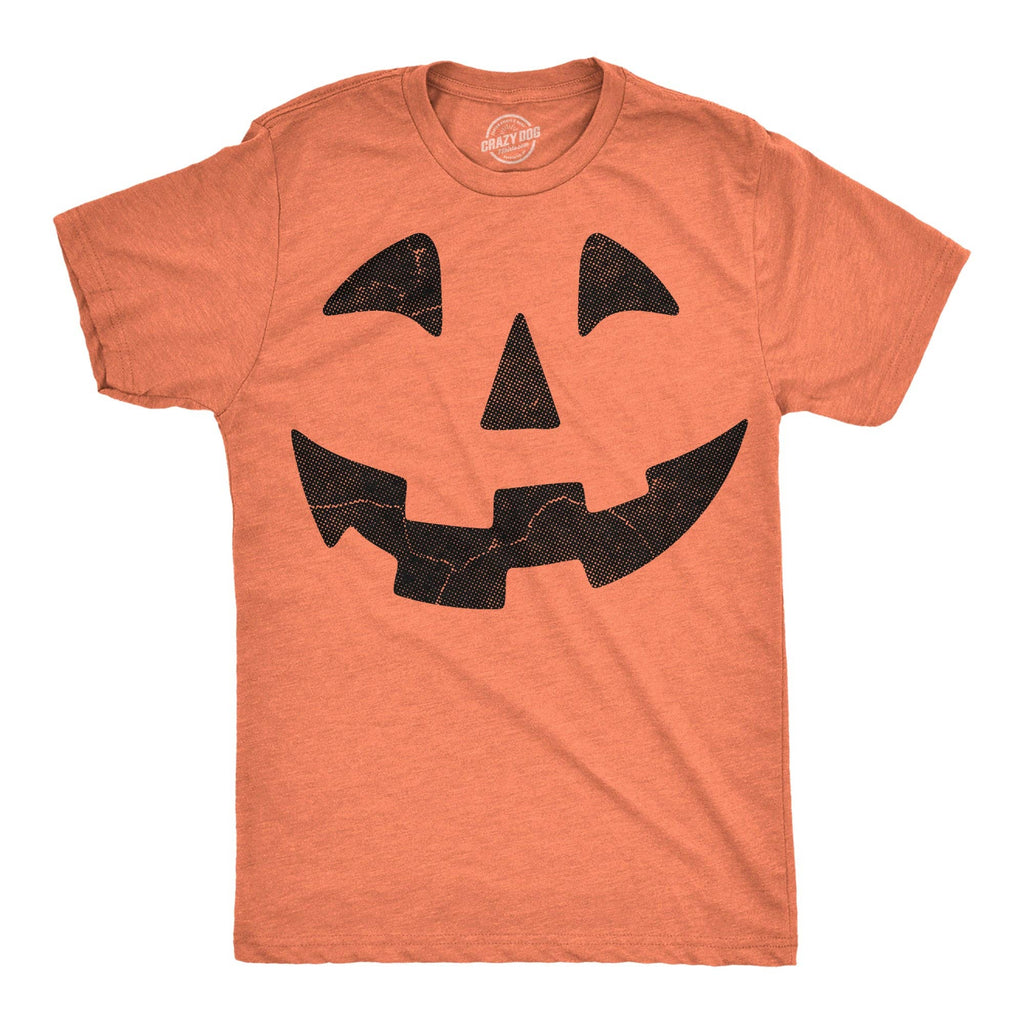 Pumpkin Face Men's T Shirt
