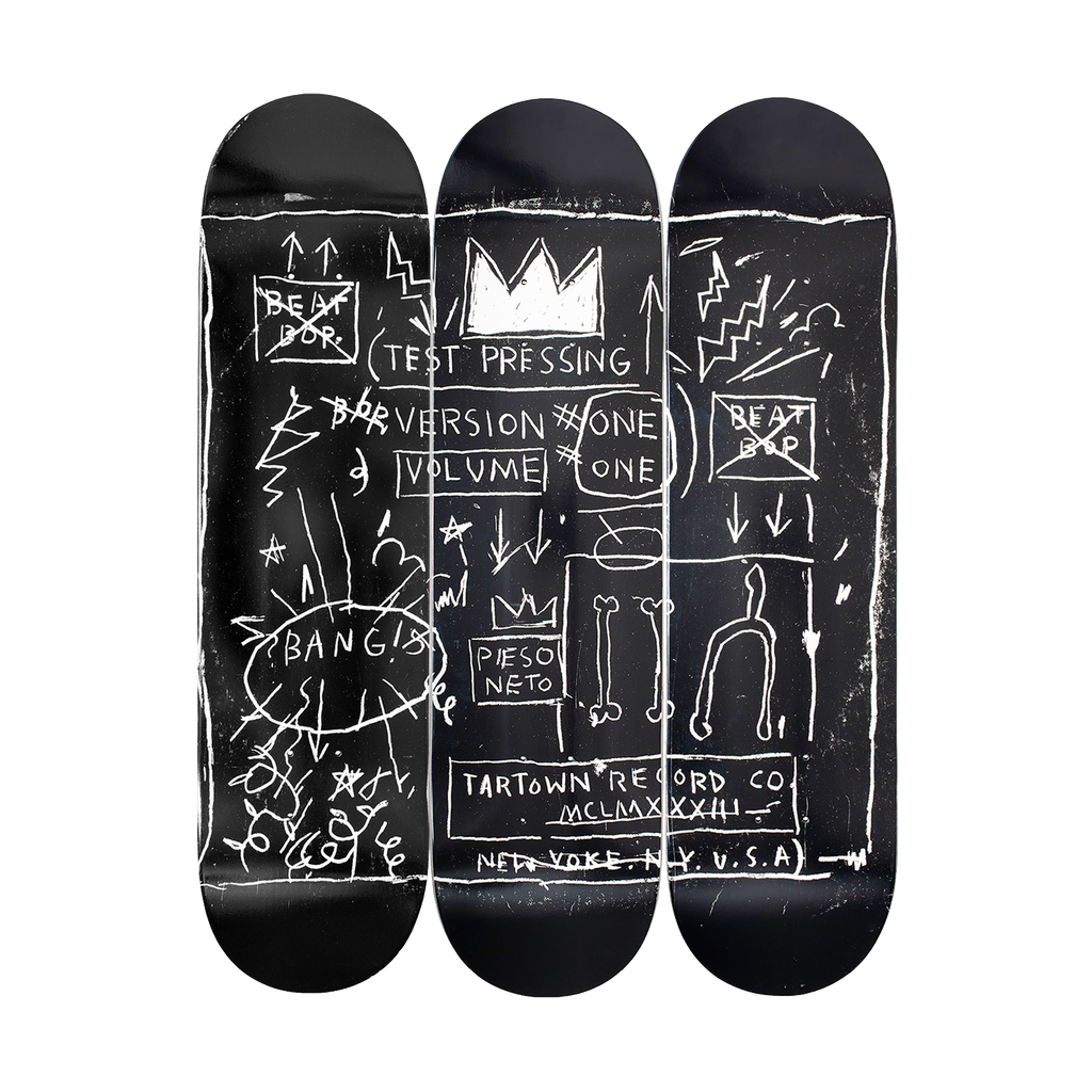 Basquiat "Beat Bop" Skateboard Decks (Set of 3)