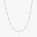 Enamel Black Dot Chain Necklace T-Shirts