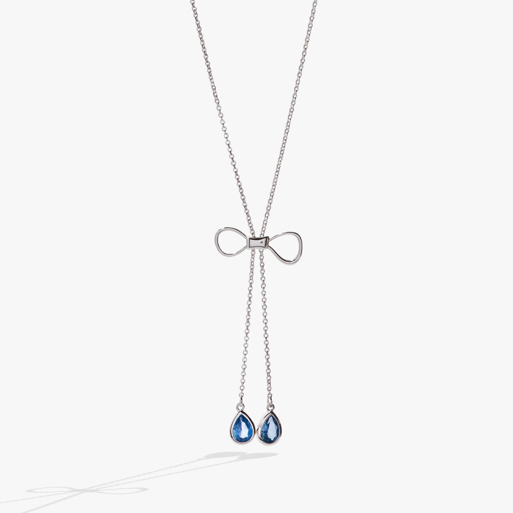 Bow Adjustable Slider Necklace T-Shirts