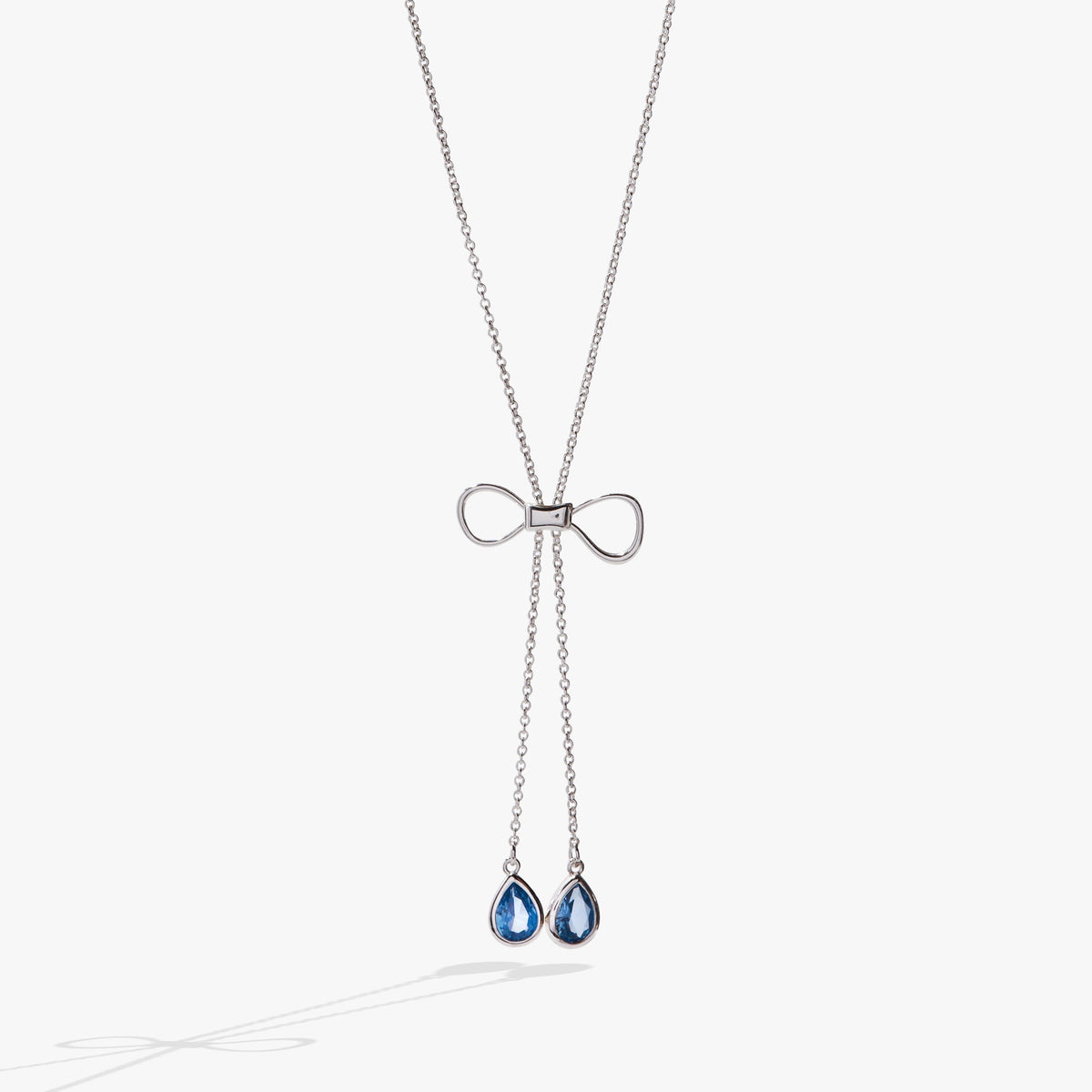 Bow Adjustable Slider Necklace T-Shirts