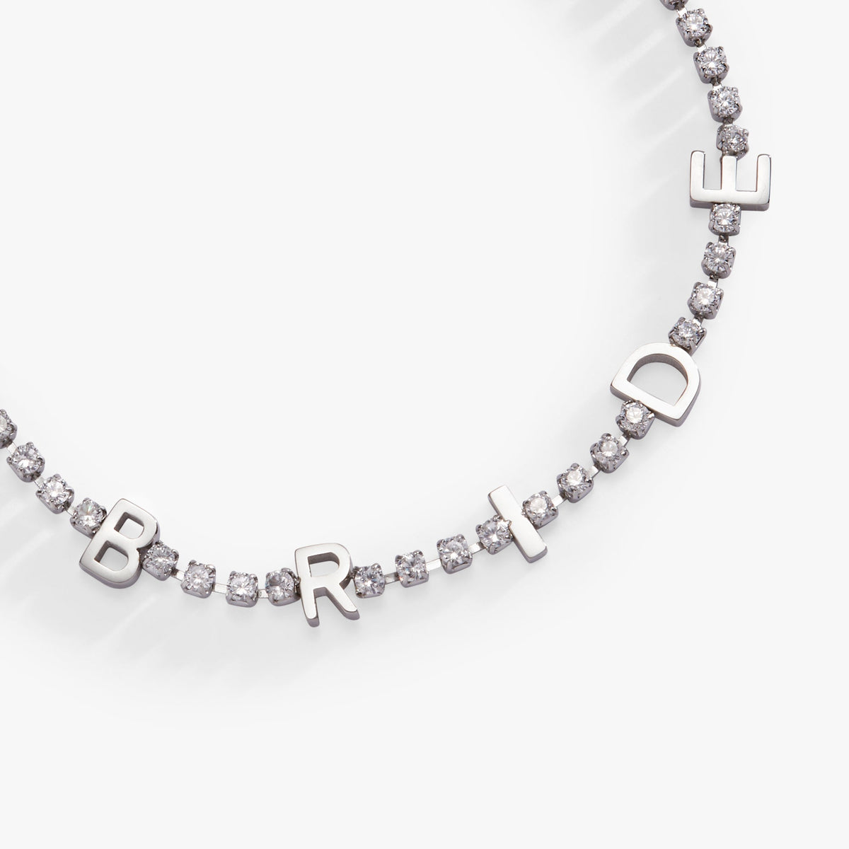 "Bride" Crystal Tennis Bracelet T-Shirts