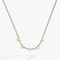 “Bride” Crystal Tennis Necklace T-Shirts