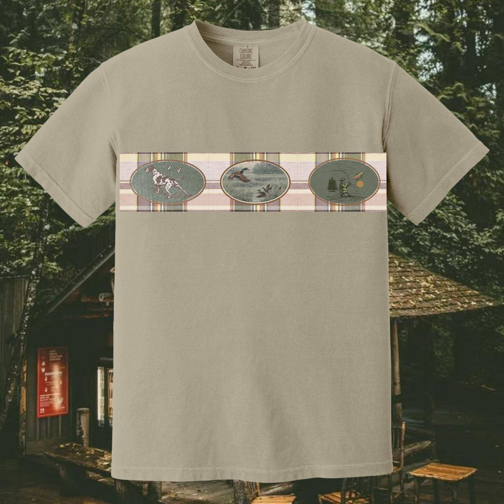 Vintage Style Animal Ribbon T-Shirt