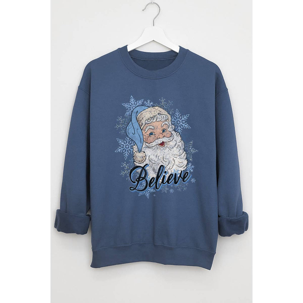 Believe Christmas  Vintage Graphic Sweatshirts