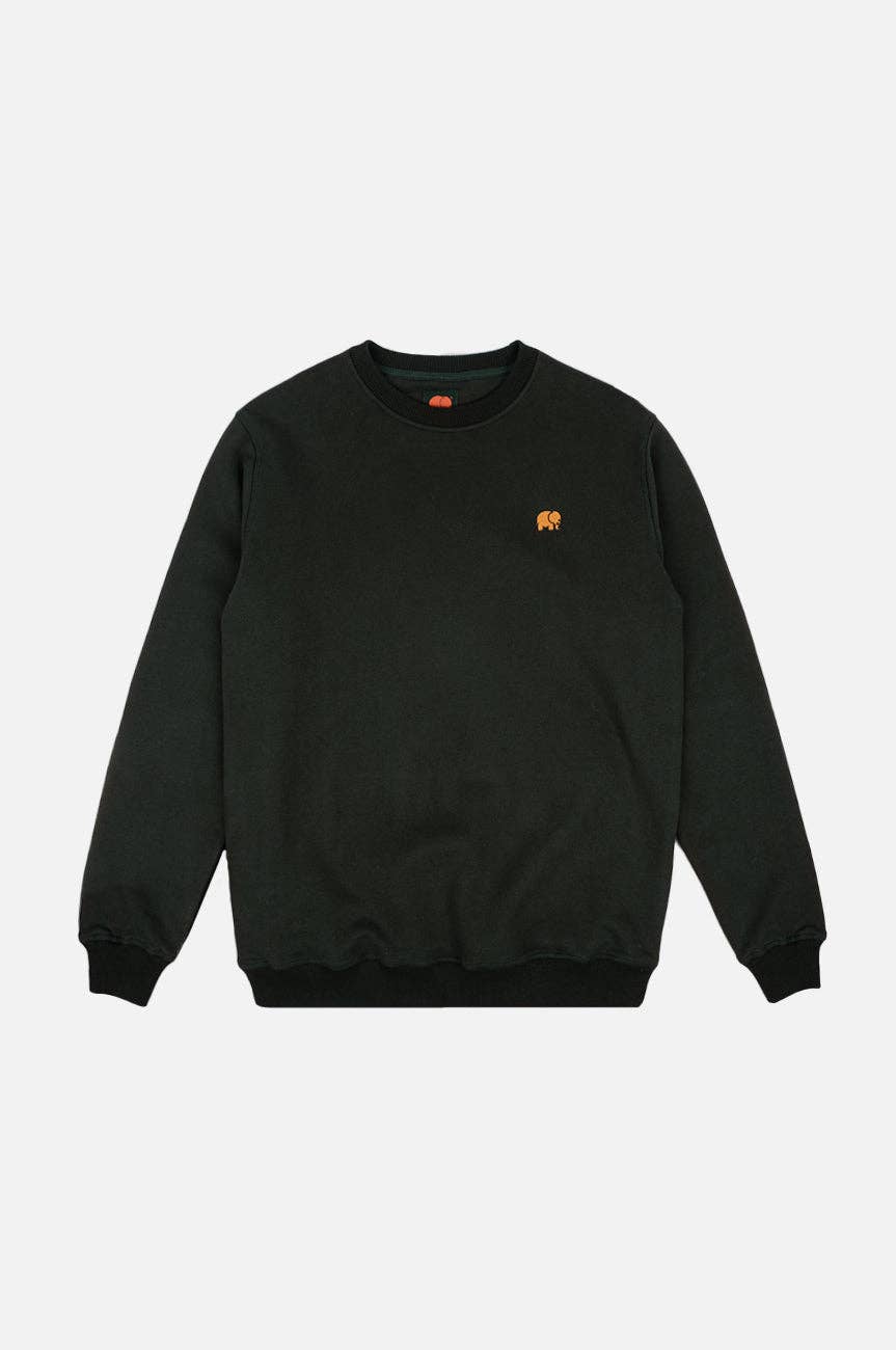 Organic Essential Sweater Scarab Green