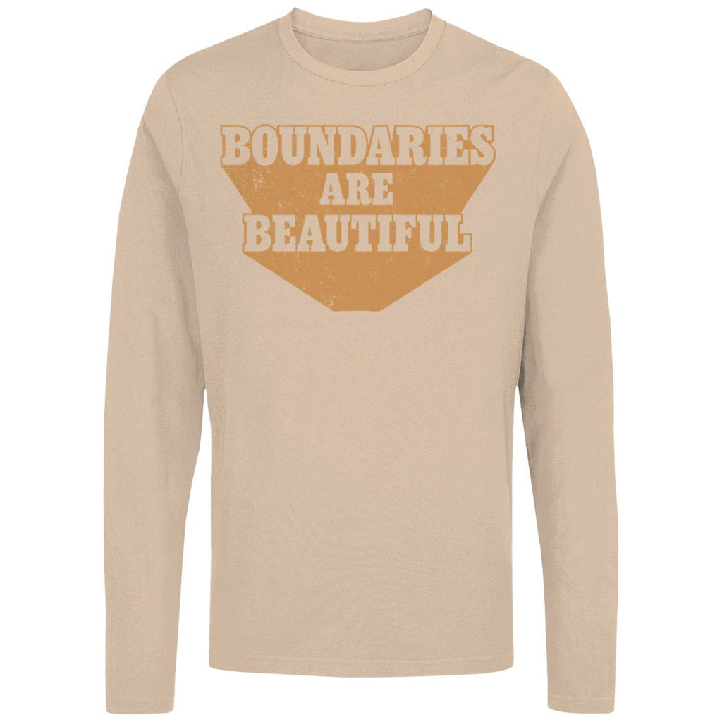 Boundaries Self Motivation Quote Women's Long Sleeve