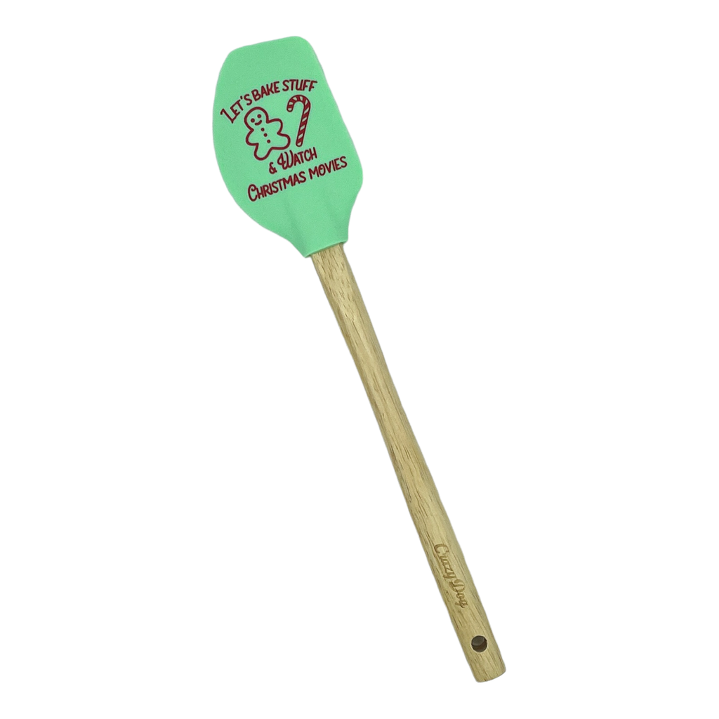 Lets Bake Stuff and Watch Christmas Movies Spatula