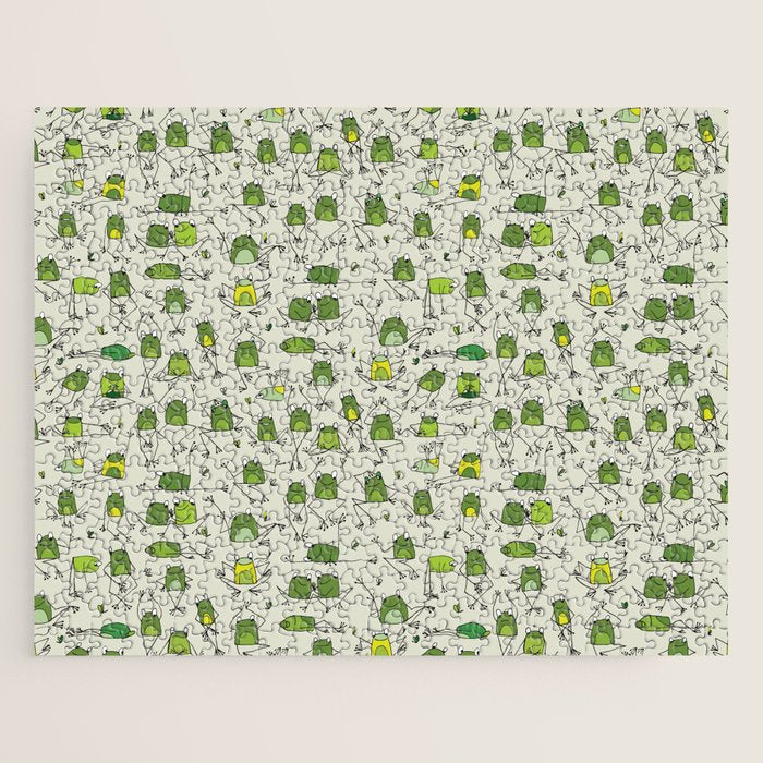 Funny Frogs Jigsaw Puzzle Gallery Image 1