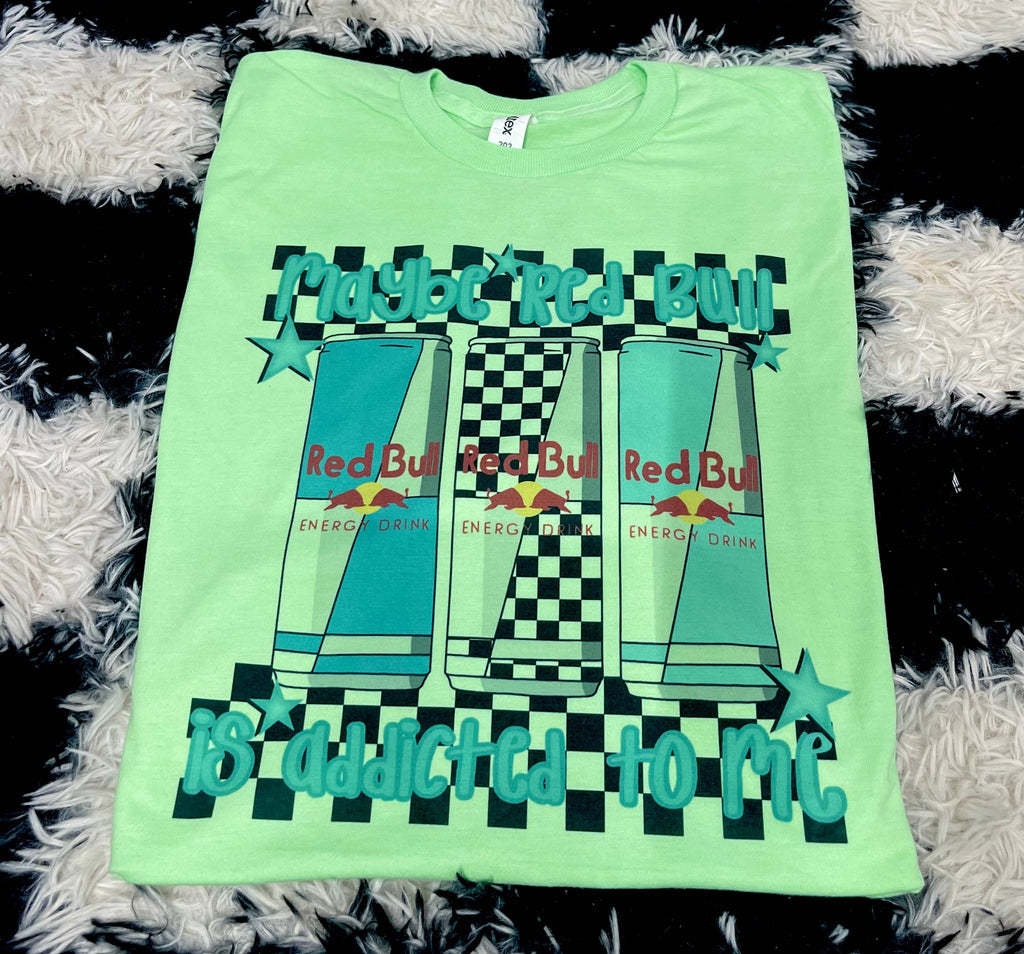 Checkered Energy Drink T-Shirt