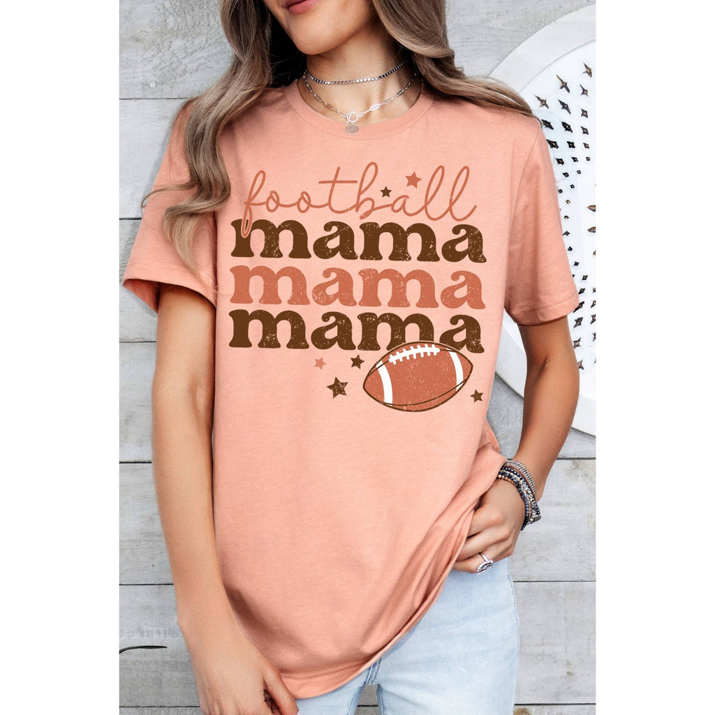 Football Mama Short Sleeve Tee