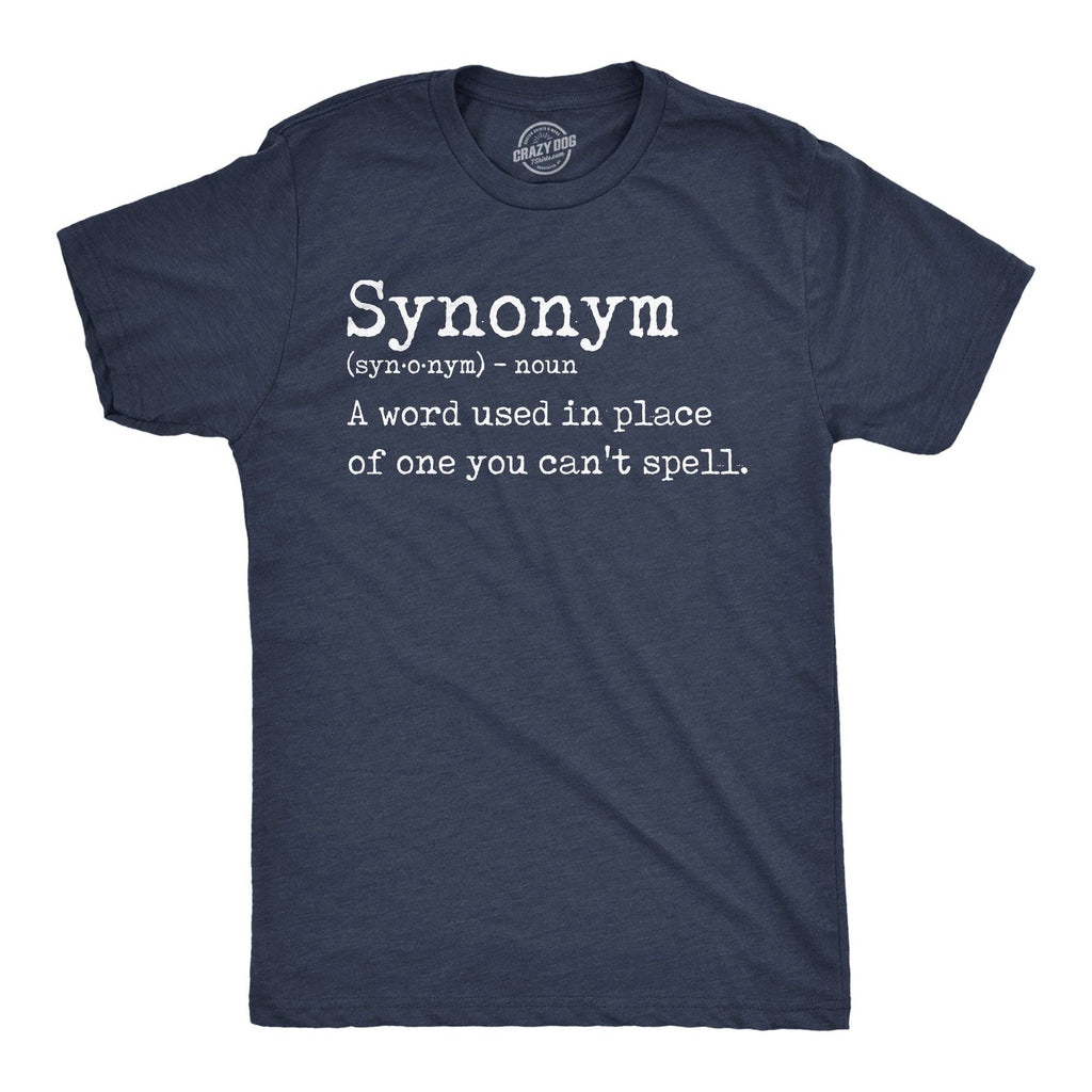 Synonym Definition Men's T Shirt