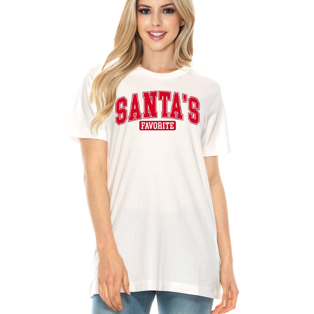 Santas Favorite Short Sleeve Tee