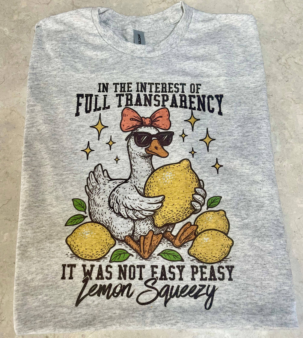Easy Peasy Lemon Goose T-Shirt