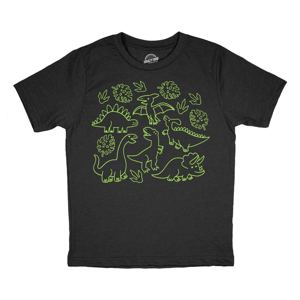 Doodle Dinos Youth T Shirt