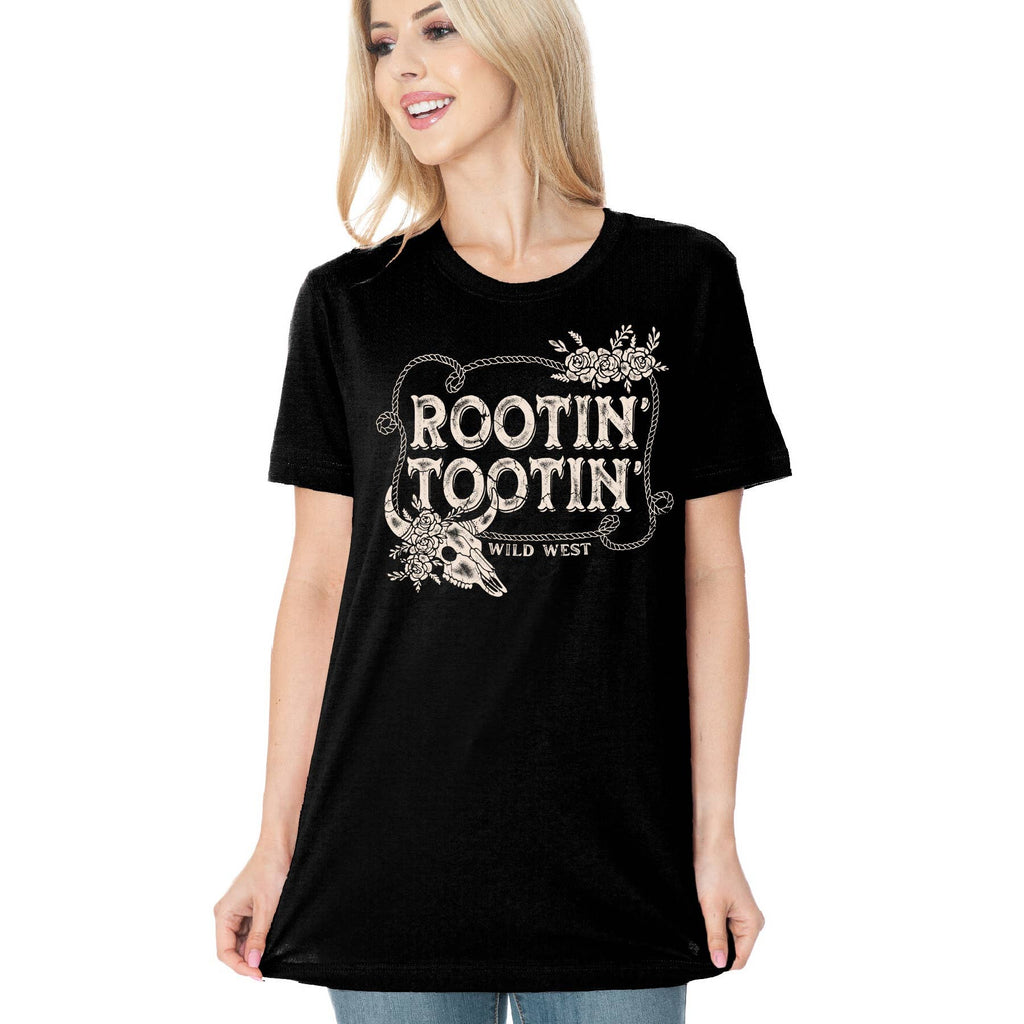 Rootin Tootin Wild West Short Sleeve T Shirt