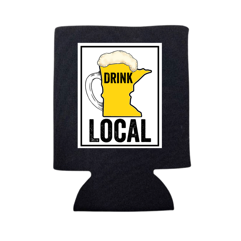 Drink Local Minnesota Can Cooler